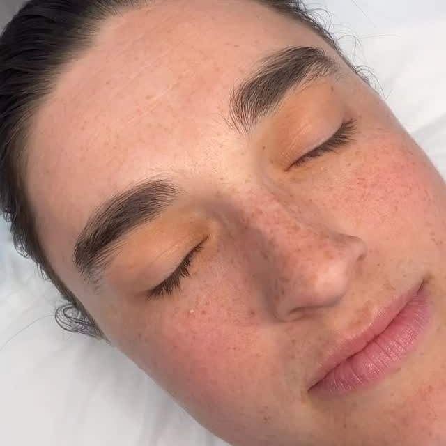 Brow lamination & threading